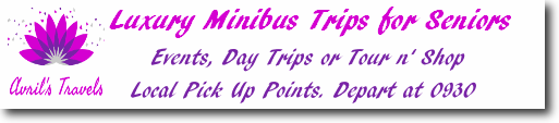 Avrils Travels - Luxury minivan trips for Seniors in the Inverness Area